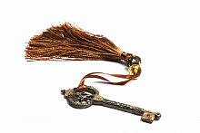 подхват для штор key with tassel brown в Чите