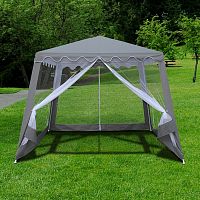 садовый шатер afm-1036nb grey (3x3/2.4x2.4) в Чите