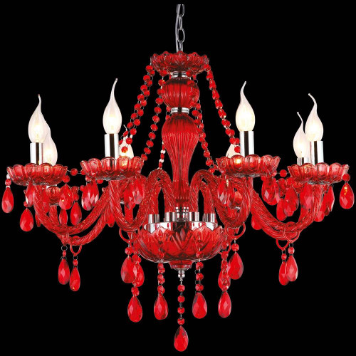 подвесная люстра arte lamp teatro a3964lm-8rd в Чите