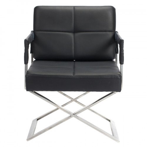 кресло aster x chair экокожа черное в Чите