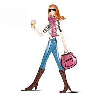 декоративное настенное панно business girl в Чите