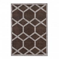 ковер ashton cocoa 120x170 коричневый в Чите