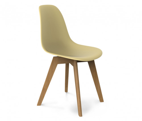 стул dsw бежевый s39 (eames style) в Чите