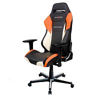 кресло геймерское dxracer drifting черно-бело-оранжевое в Чите