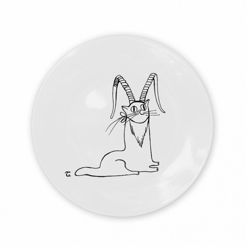 тарелка кот-козерог в Чите