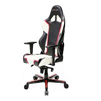 кресло геймерское dxracer racing черно-бело-красное в Чите