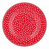 десертная тарелка dot red в Чите