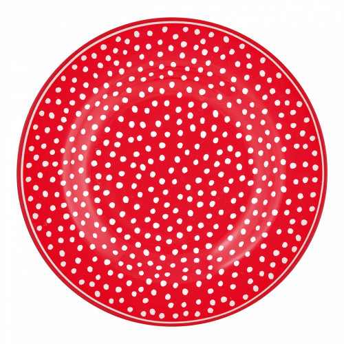 десертная тарелка dot red в Чите