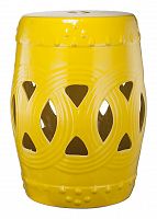 керамический столик-табурет fence stool yellow в Чите