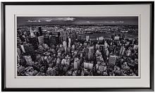 постер с паспарту в раме new york city from the empire state building в Чите