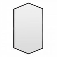 зеркало шестиугольное черное hexagon в Чите