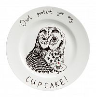 тарелка owl protect you my cup cake в Чите