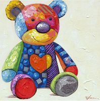 картина маслом плюшевый мишка в Чите