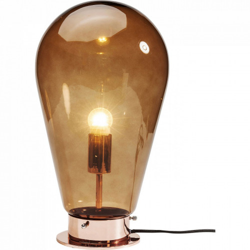 лампа настольная bulb коричневая в Чите