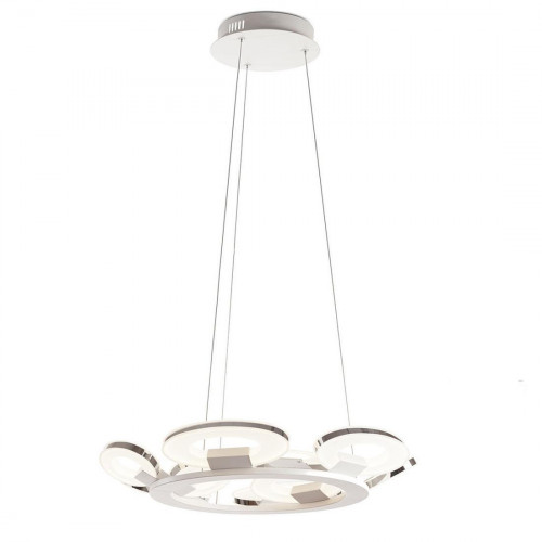 подвесная люстра idlamp celia 399/9-ledwhitechrome в Чите