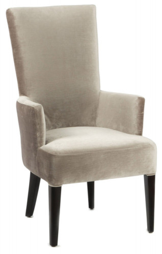 стул с подлокотниками high back chair бежевый в Чите