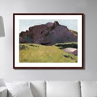 картина: the rocky slope, 1875г. в Чите