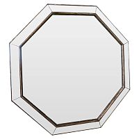 зеркало серебряное венецианское восьмиугольное большое octagon в Чите