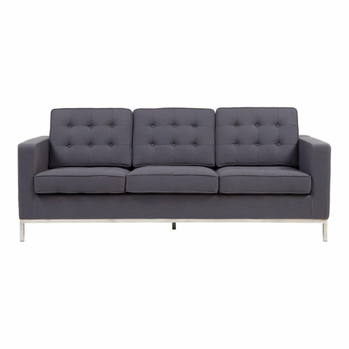 диван florence knoll sofa прямой серый в Чите