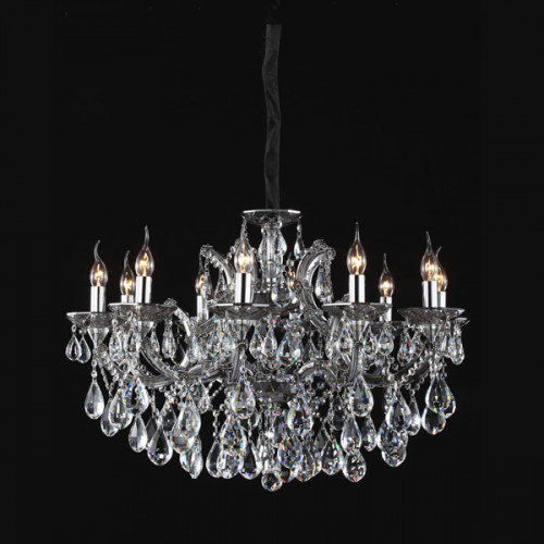люстра md112801-10a от illuminati хром в Чите