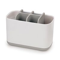 органайзер для зубных щеток easystore большой белый-серый в Чите