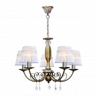 подвесная люстра toplight gertrude tl1138-5h в Чите