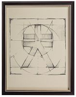 постер для интерьера в раме йена drafting symbols в Чите