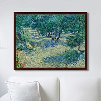 картина: olive orchard, 1889г. в Чите