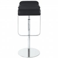 барный стул lem style piston stool черная кожа в Чите