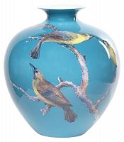 ваза настольная turdus blue low в Чите