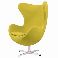 кресло egg chair оливковое в Чите