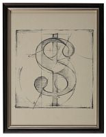постер для интерьера в раме доллар drafting symbols в Чите