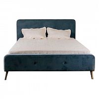 кровать двуспальная 160х200 бирюзовая button tufted в Чите