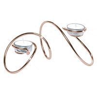 подсвечник медный для чайных свечей t-loop, 19,5 см в Чите