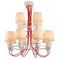 подвесная люстра arte lamp sergio a3325lm-8-4wh в Чите