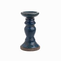 подсвечник синий фигурный blue, 22 см в Чите
