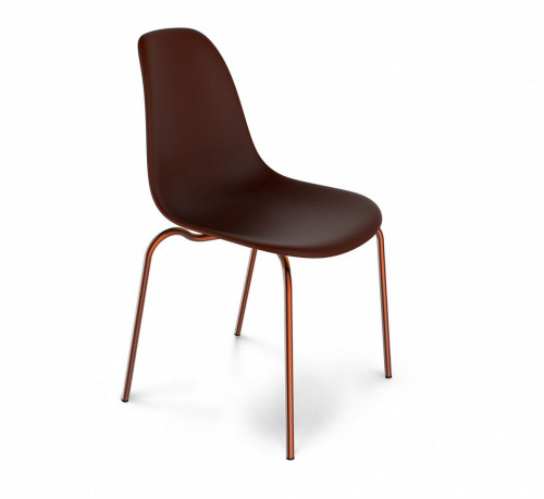 стул dsr коричневый s30 (eames style) в Чите