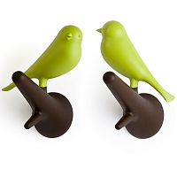 вешалки настенные sparrow 2 шт. коричневые-зеленые в Чите
