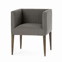 кресло penelope dining chair серое в Чите