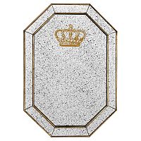 зеркало состаренное восьмиугольное с короной crown в Чите