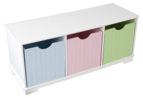 скамья kidkraft storage bench pastel (14565) в Чите