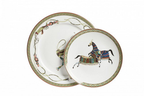комплект тарелок antique (светлая) в Чите
