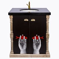 тумба с раковиной океан нуар fornasetti в Чите
