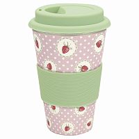 кружка на вынос strawberry pale pink в Чите