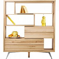 стеллаж bookcase коричневый в Чите