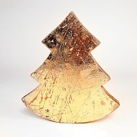 украшение новогоднее ель золотая golden tree, 23х23х2,5 см в Чите
