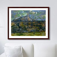картина: mont sainte-victoire, 1906г. в Чите