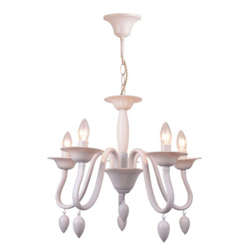 подвесная люстра toplight martina tl7310d-05wh в Чите