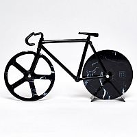 нож для пиццы из нержавеющей стали the fixie, черный мрамор в Чите