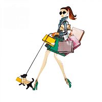 декоративное настенное панно fashion girl в Чите